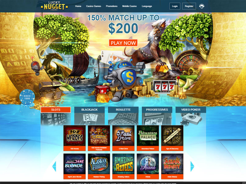 lucky nugget online casino download